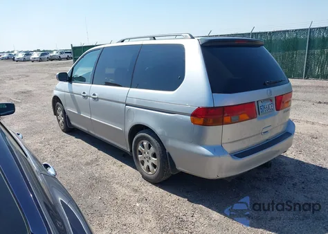2003 Honda Odyssey Ex-L из США, поврежденный, VIN 5FNRL18053B010053